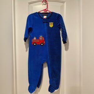 Standard Blues Footed Blanket Sleeper size 18M